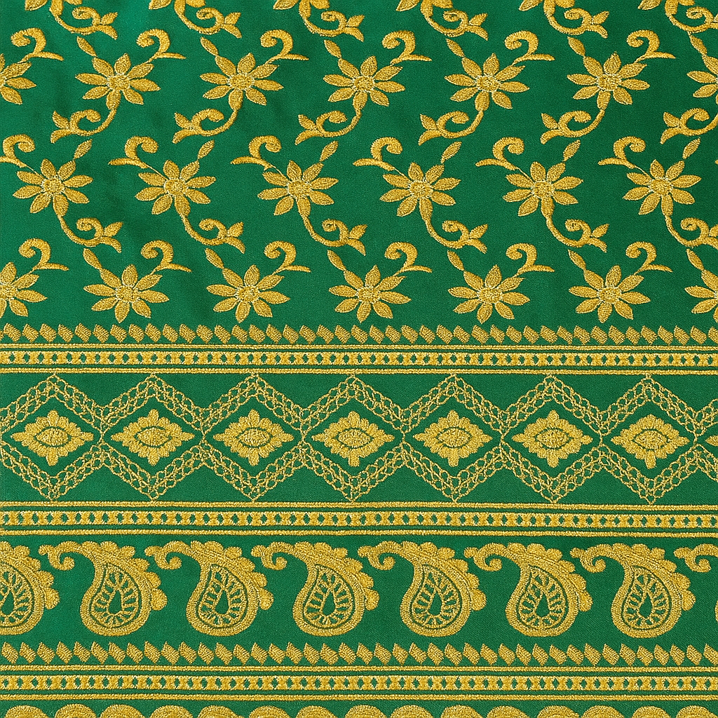 Woman working in textile industry